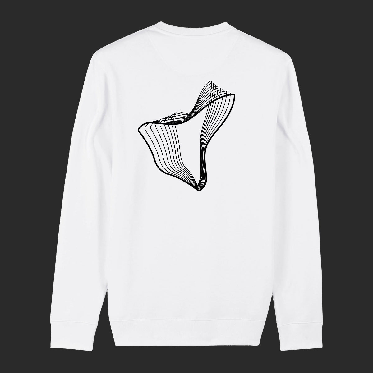 CREWNECK “GRAVITY ROCKET” WHITE