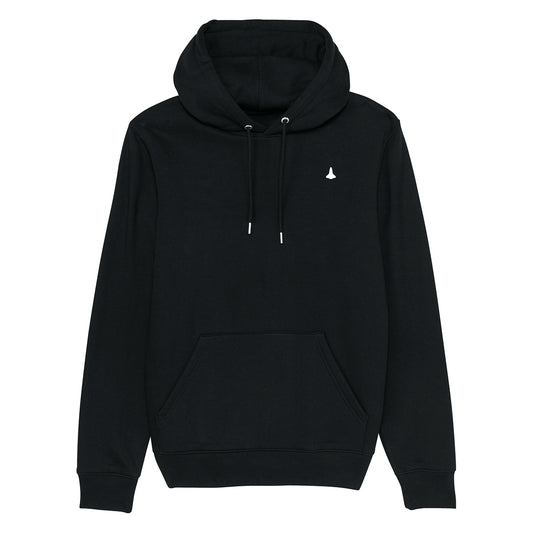 UNISEX HOODIE “GRAVITY ROCKET” BLACK