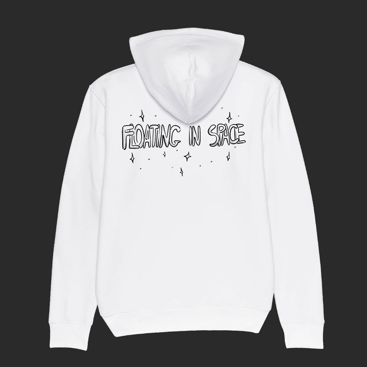 UNISEX HOODIE “FLOATING IN SPACE”