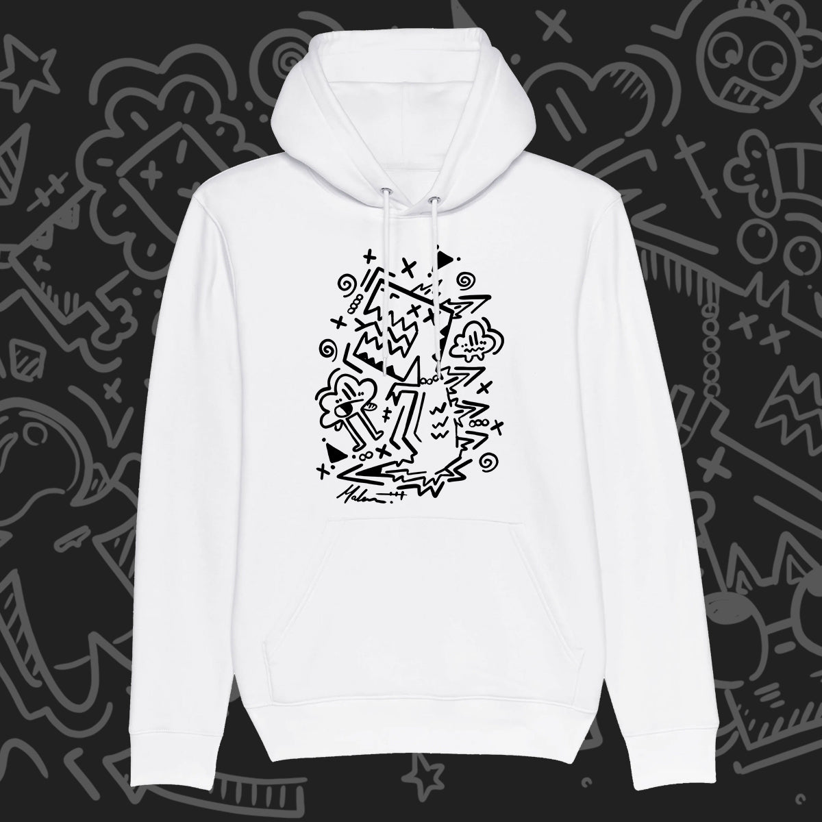 "COSMIC ART HOODY" PERSONALIZED HOODY