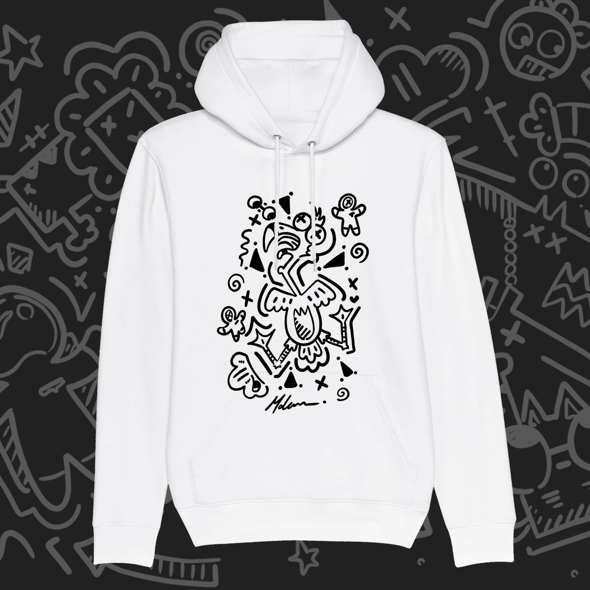 "COSMIC ART HOODY" PERSONALIZED HOODY